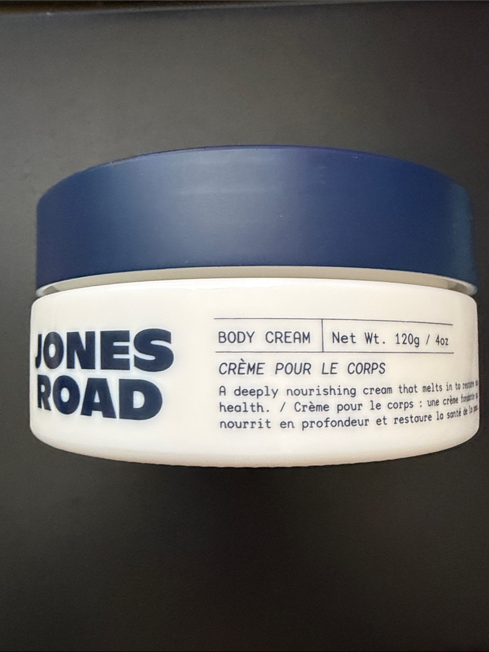 JONES ROAD Body Cream Hydrating Moisturizer Lavender Grapefruit Panthenol 120mL
